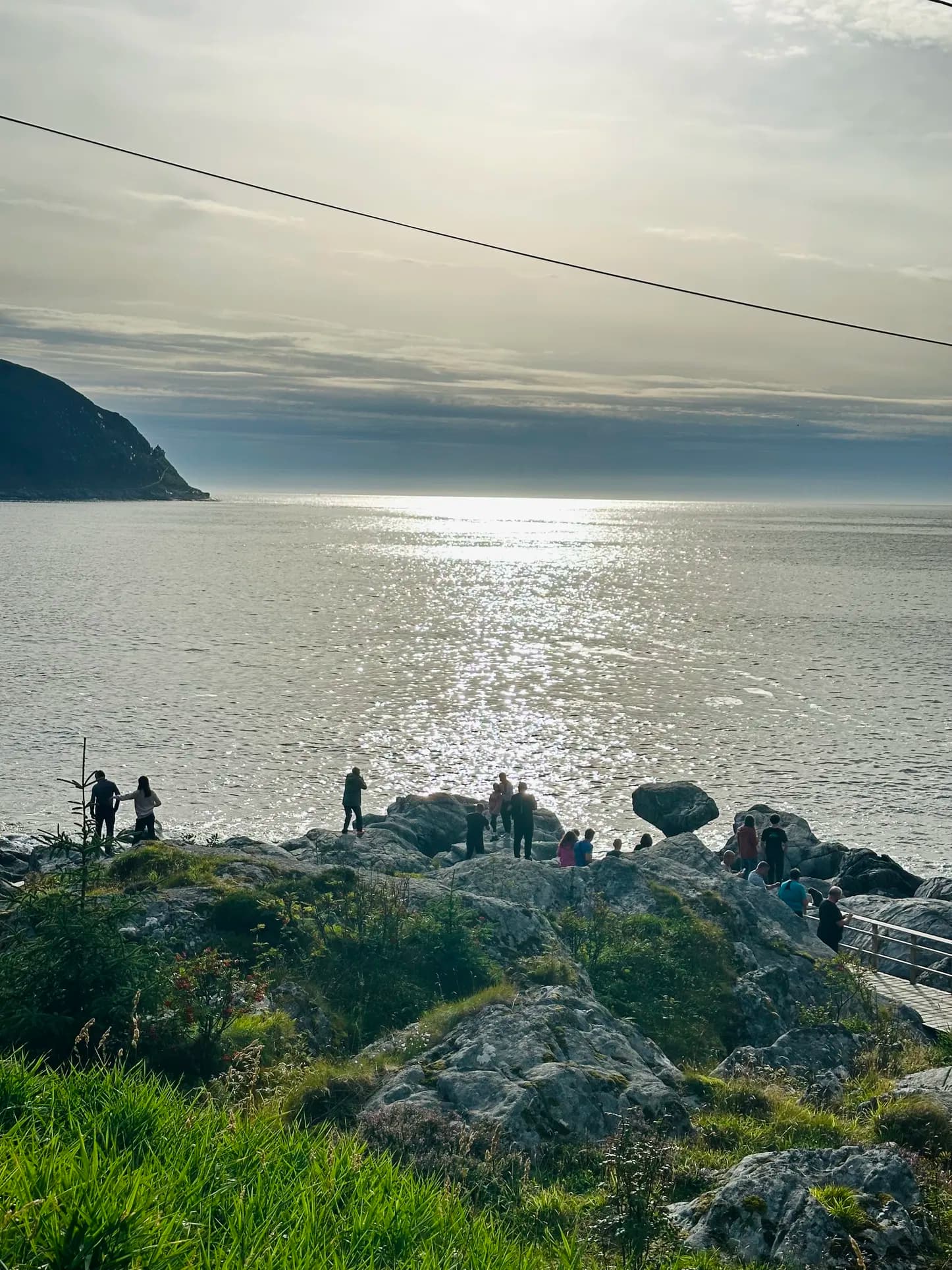 The Kannesteinen rock by the sea